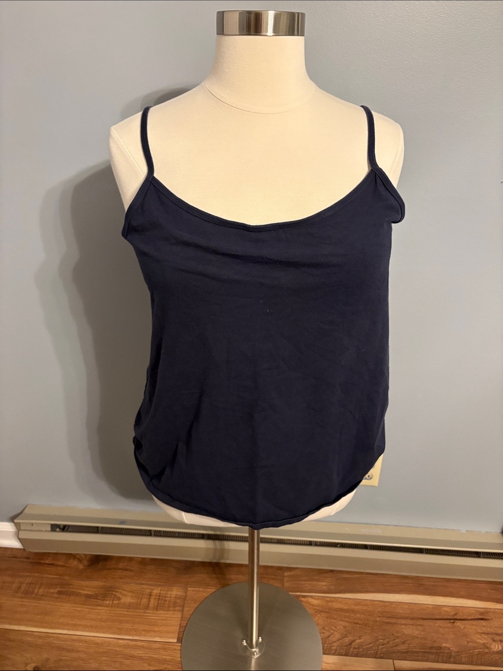 Lane Bryant Navy Spaghetti Strap Camisole